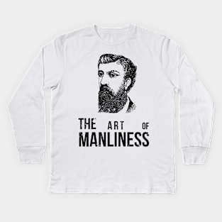 The Art Of Manliness Kids Long Sleeve T-Shirt